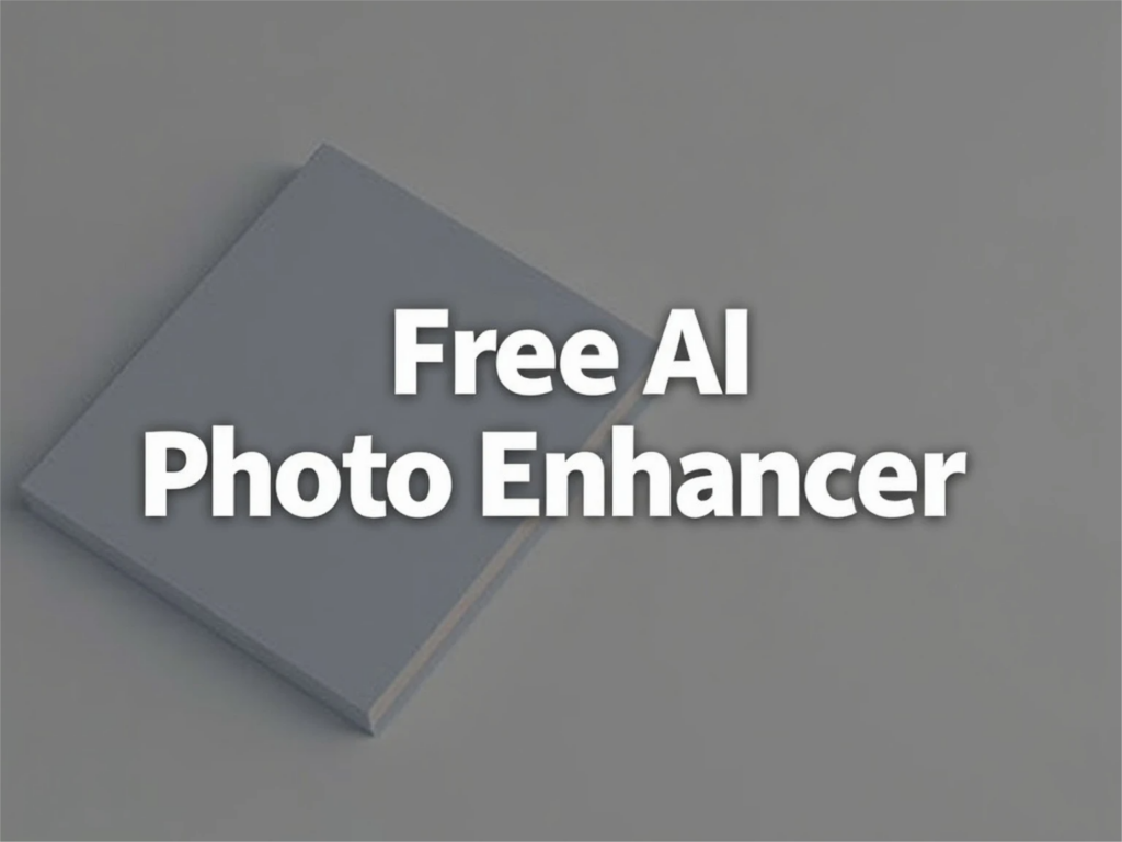 free AI photo enhancer