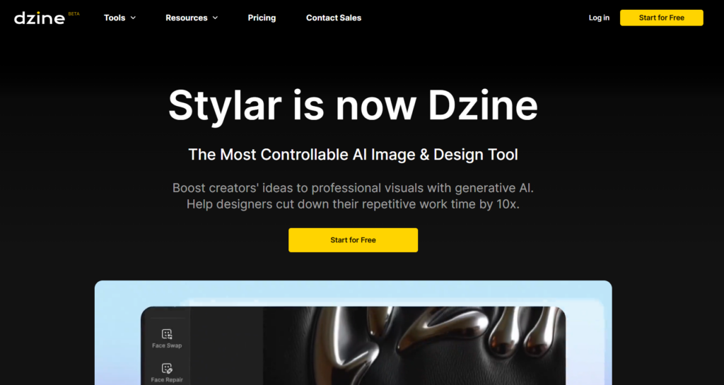 Stylar homepage